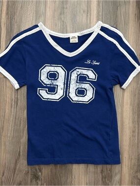Urban Outfitters Blue '96 V-Neck Tee Jersey